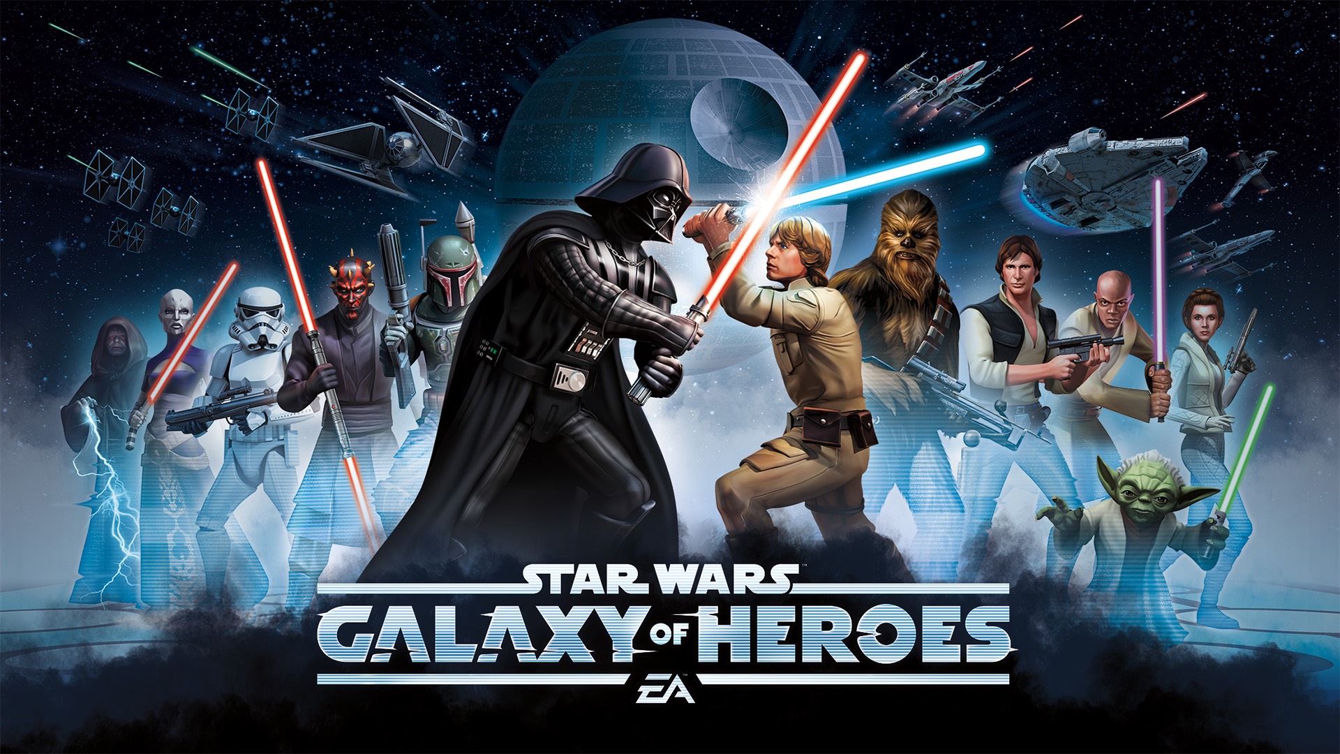 Star Wars Galaxy Of Heroes Star Forge Showdown Les personnages de Star Wars™: Le Réveil de la Force sont désormais