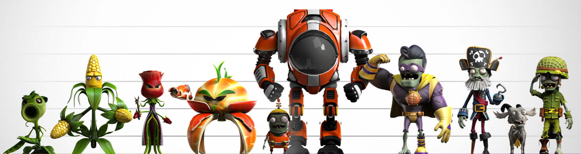 Plants Vs Zombies Garden Warfare 2 Character Deep Dive Faq Line Up 2 Who Are The New Characters On Zombie